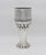 A German Jugendstil / Art Nouveau vase in the shape of a tall, cylindrical beaker on a spreading foot from Orivit AG of...