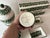 Vintage Mexican Pottery Vanity or Dressing Table Set- 6 Pieces For Sale - Image 4 of 11