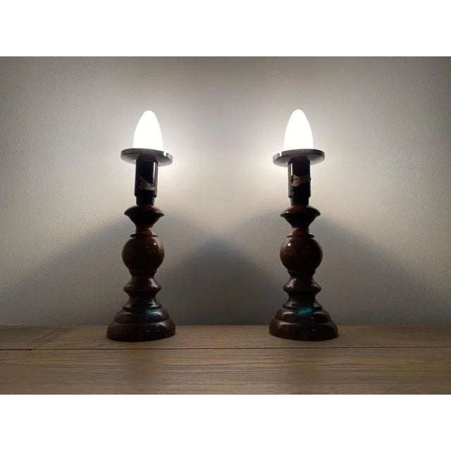 Table Lights from Herda, Netherlands, Set of 2, in None conditions. Designed 1960 to 1969 Up to 250V (Europe/UK...