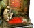 Bronze After Bergman, Cold-Painted Orientalist Market Stall Diorama Lamp For Sale - Image 8 of 10