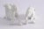 Mid 20th Century Pair of White Porcelain Foo Dogs / Blanc De Chine Guardian Lions For Sale In Charlotte - Image 6 of 6