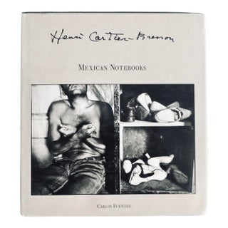 1990s Mexican Notebooks Book by Henri Cartier-Bresson For Sale