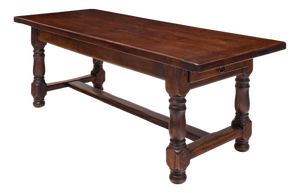 Antique French Farm Table, Solid Wood
