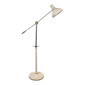 1940’s Art Deco Industrial Era Adjustable Floor Lamp