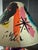 1970s 1970s Original Peter Keil Colorful Lamp and Shade Painting For Sale - Image 5 of 8