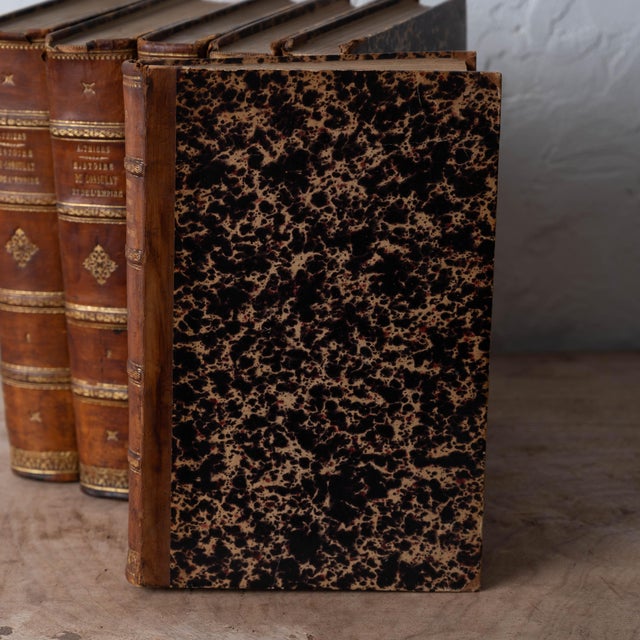 Victorian Antique 1845 Thiers Histoire Du Consulat Et De L'Empire, 6 Volumes For Sale - Image 3 of 11