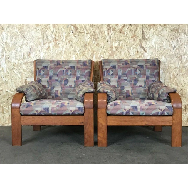 Set of Mid-Century Teak Easy Chair by Olsen & Laursen, Denmark For Sale - Image 12 of 13