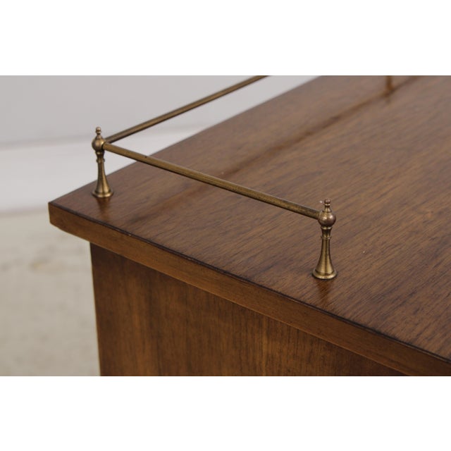 Karges French Provincial Walnut Nightstand For Sale - Image 14 of 18