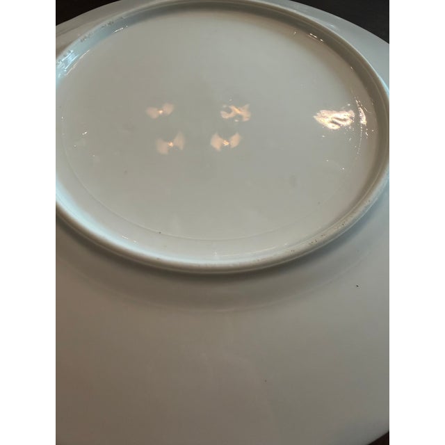 Antique Porcelain Fish Plates With Gold Detail, Set of 4, Circa 1890–1900 For Sale - Image 13 of 17