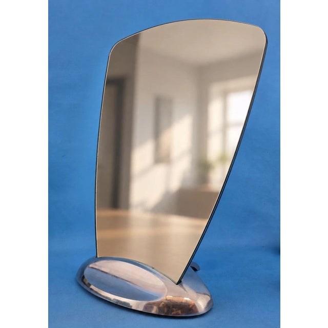 20th Century Double-Sided Table Mirror in the style of Max Ingrand for Fontana Arte, 1950 For Sale - Image 14 of 14