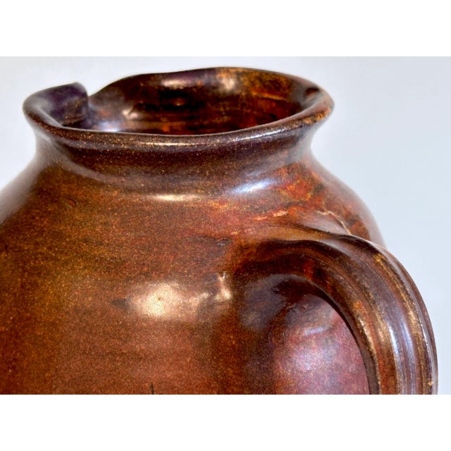 Studio Ceramic Art Jug by Elmar & Elke Kubicek, 1960s For Sale - Image 13 of 17