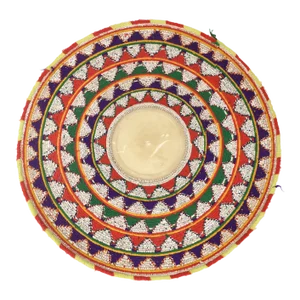 Mid 20th Century African Flat Basket Mat