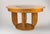 Art Deco Round Dining Table in Bird’s-Eye Maple and Ebonized Glass, 1930s For Sale - Image 4 of 8