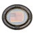 1940s American Flag in 19th Century Frame 48 Star With Gold Fringe Border For Sale