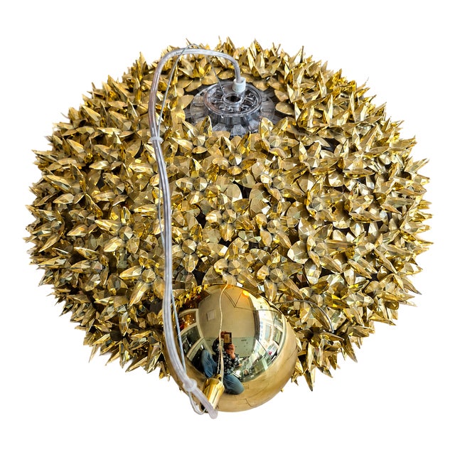 Bloom Metallic S1 Gold Hanging Lamp from Kartell, 2007 For Sale
