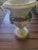 Vintage Classical Revival Urn With Patinated Metal Handles & Grape Motif For Sale - Image 10 of 12