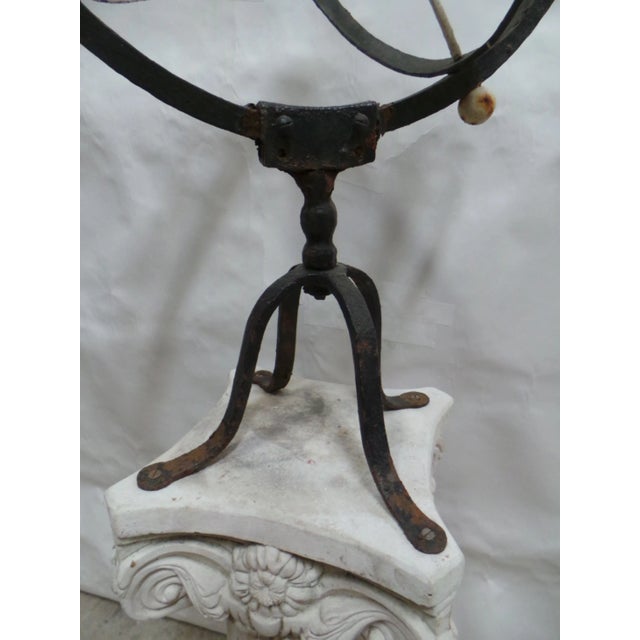Metal Sundial Swedish For Sale - Image 7 of 12