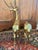 Mid 20th Century Large Polished Brass Deer Statues - A Pair For Sale In New Orleans - Image 6 of 11