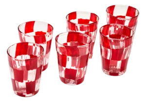 Christmas Cocktails Tumblers, 2004, Set of 6