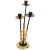 Gold Bamboo & Brass Candleholder, Italy, 1970s For Sale - Image 8 of 8