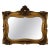 19th Century Gilt Frame Mid Sized Wall Mirror For Sale - Image 6 of 6