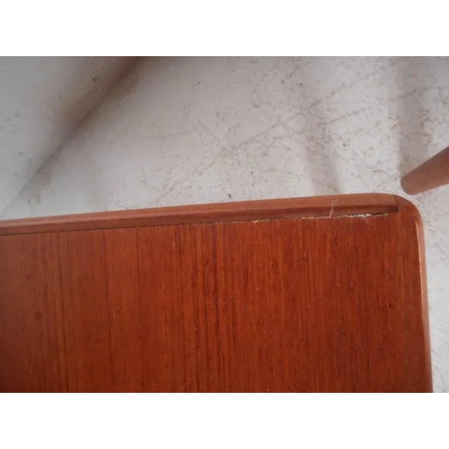 Wood Pair of Danish Modern Teak End Tables by Mobelfabrikken Toften For Sale - Image 7 of 9