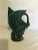 1970s Royal Haeger R85g Emerald Green Swan Vase With Original Label For Sale - Image 13 of 13