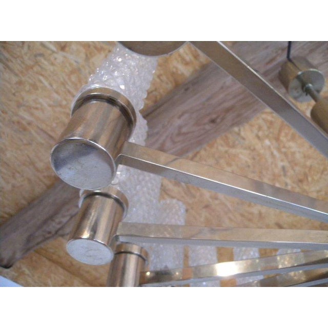 Mid-Century Chrome 20-Arm Sputnik Chandelier, 1960s-1970s For Sale - Image 15 of 18