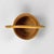 Gold Mid-Century Modern Italian Round Rattan Umbrella Stand with Handle, 1960s For Sale - Image 8 of 18