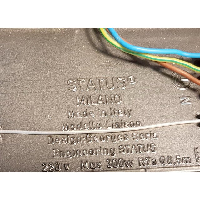 Postmodern Wall Lamp Liaison by Georges Seris for Status, 1990s For Sale - Image 10 of 12
