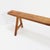 Rustic Wood Farmhouse Bench with Trestle Legs, 1960s For Sale - Image 10 of 18