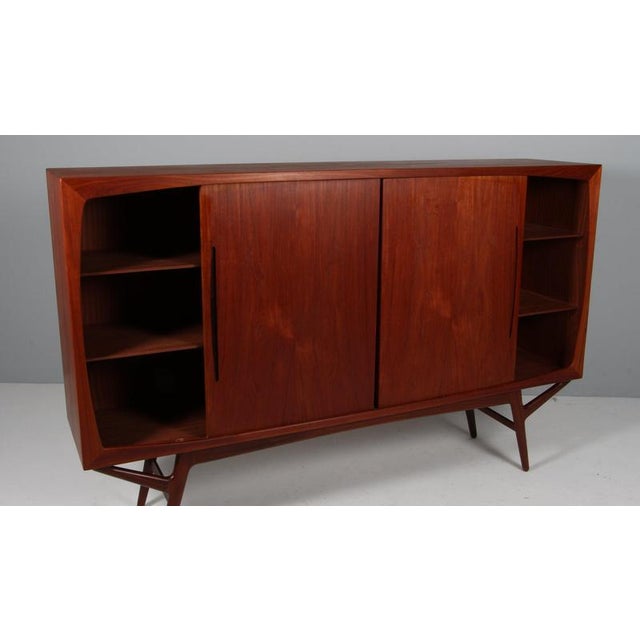 VintageTeak Sideboard by Harry Østergaard, 1960s For Sale - Image 6 of 9