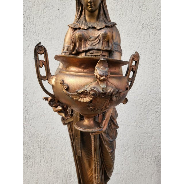 Egyptian Regula Urn, Late 19th Century For Sale - Image 12 of 18