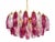 Italian Chandeliers Murano Glass, 1990, Set of 2 For Sale - Image 10 of 11