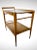 1960s Vintage Danish Modern Oak Drink Cart Trolley For Sale - Image 6 of 9