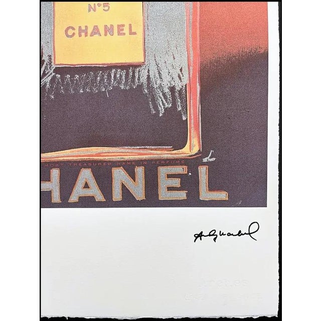 Mid-Century Modern After Andy Warhol, John Lennon (Orange Edition), 1980s, Lithograph For Sale - Image 3 of 7