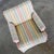 Textile Mid to Late 20th Century Traditional Club Chair by Henredon With Striped Pastel Fabric For Sale - Image 7 of 18