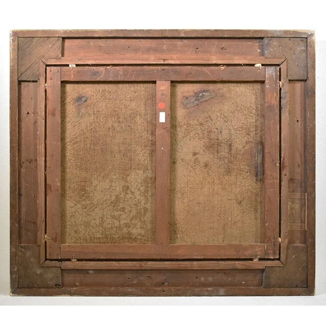 P. Valmon, Dahlias, Oil on Canvas, 19th Century, Framed For Sale - Image 9 of 10