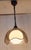1980s Vintage Ceiling Lamp with Tinted 4-Part Lampshade in a Tin Mount and Glass Shade from Haller-Leuchten, 1980s For Sale - Image 5 of 8