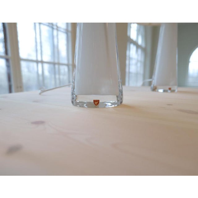 Mid-Century Table Lamps attributed to Carl Fagerlund for Orrefors Sweden RD, 1960s, Set of 2 For Sale - Image 16 of 18