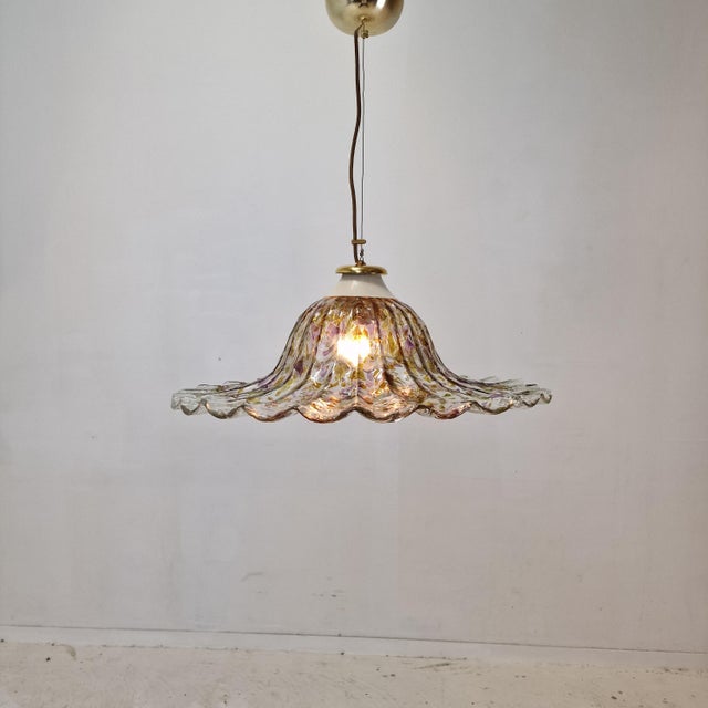 Murano Glass Pendant Lamp by La Murrina, Italy, 1980s For Sale - Image 15 of 15