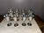 Vintage e.l. De Uberti Dul1 Silverplate Goblets Made in Italy Set of 12 For Sale - Image 10 of 15