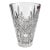 Marquis by Waterford “Raymond” 10” Cut Crystal Vase, Sculptural Starburst For Sale