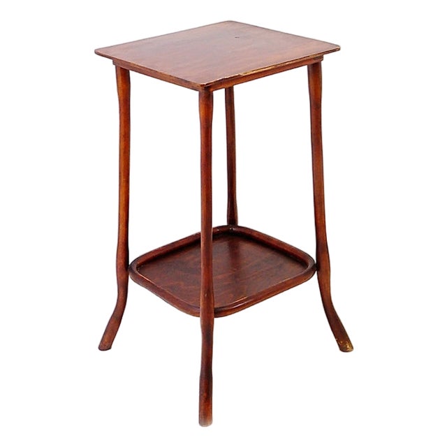 Art Nouveau Bentwood Side Table by J&J Kohn, 1920s For Sale
