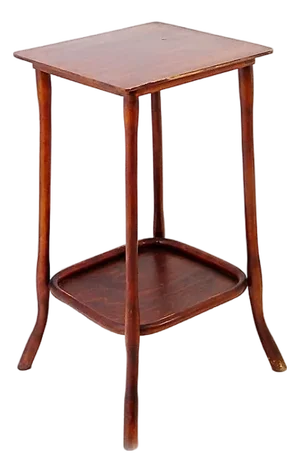 Art Nouveau Bentwood Side Table by J&J Kohn, 1920s