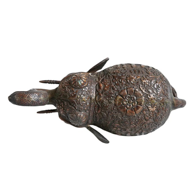 Early 20th Century Antique Copper Elephant For Sale - Image 5 of 10