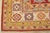 Kazak Rug 4’1” X 5’11” Red Wool Tribal Hand-Knotted Oriental Carpet For Sale - Image 10 of 13