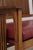 Stickley Mission Oak Leather Spindle Settee For Sale - Image 11 of 18