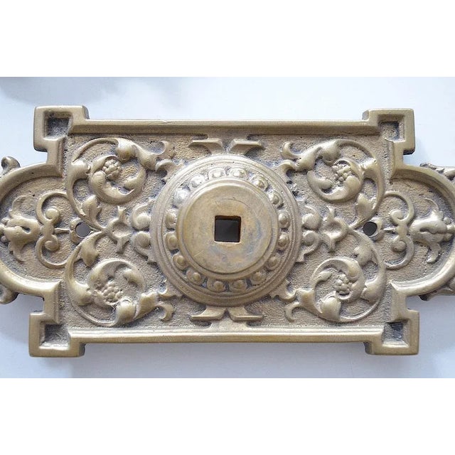 Wilhelminian Door Knocker in Bronze, 1850 For Sale - Image 3 of 7