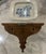 Vintage Colonial Revival Solid Wood Wall Shelf With Turned Finial For Sale - Image 9 of 10